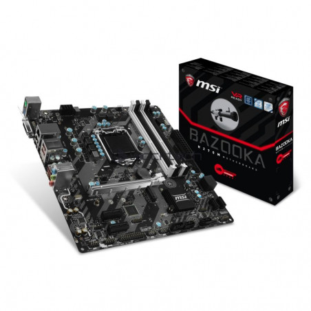 MSI H270M BAZOOKA Intel H270 LGA 1151 (Socket H4) Micro ATX motherboard