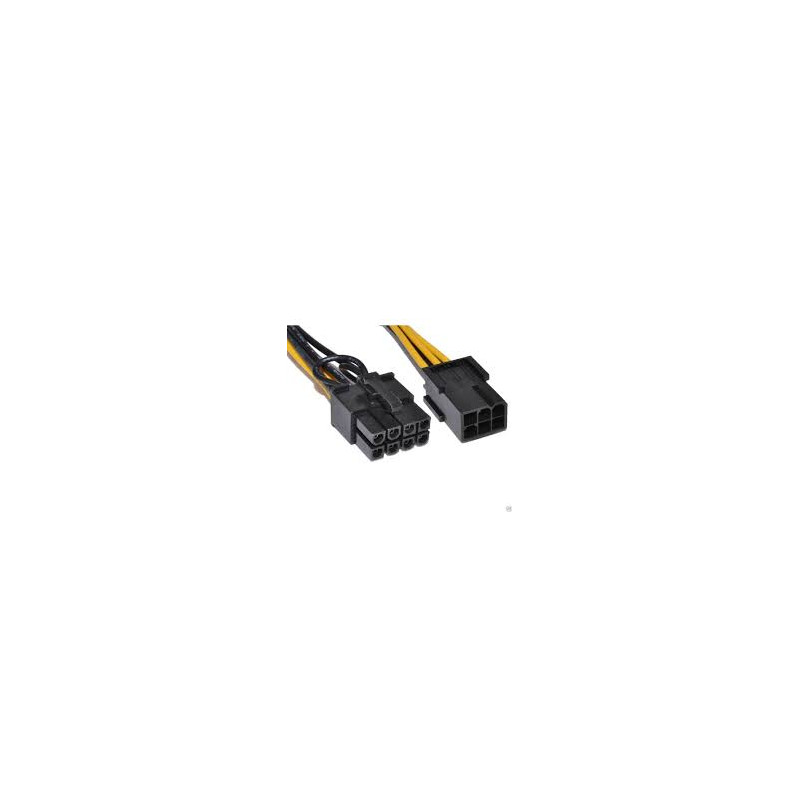 Cable Alimentation 6 Broches PCI Express vers 2 x PCIe 8 (6+2