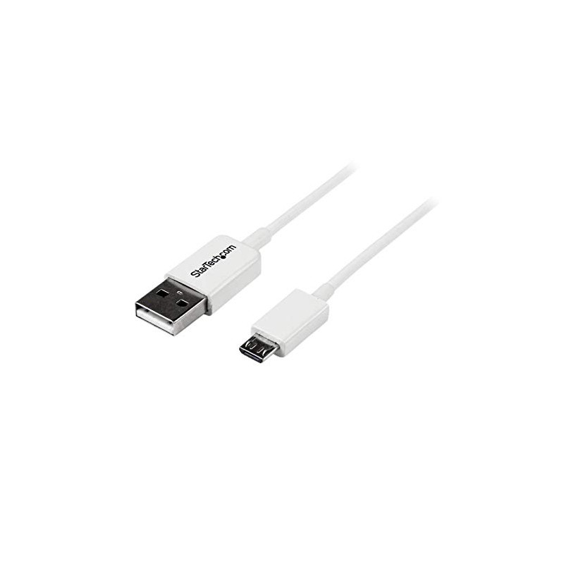 CABLE MICRO USB 50CM BLANC